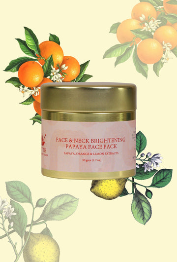 Face & Neck Brightening Papaya Face Pack